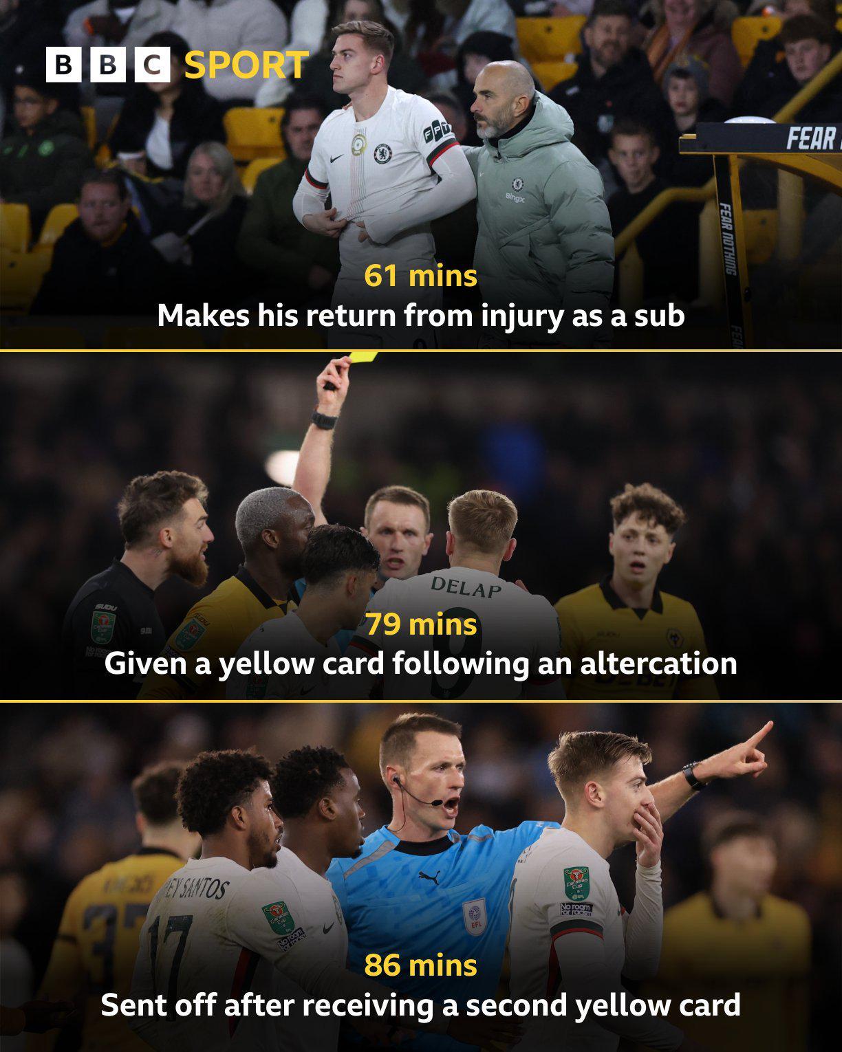 切尔西近7战5人染红 纪律问题成焦点