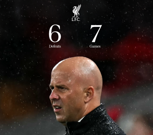 利物浦9月27日后6场失利创五大联赛同期之最