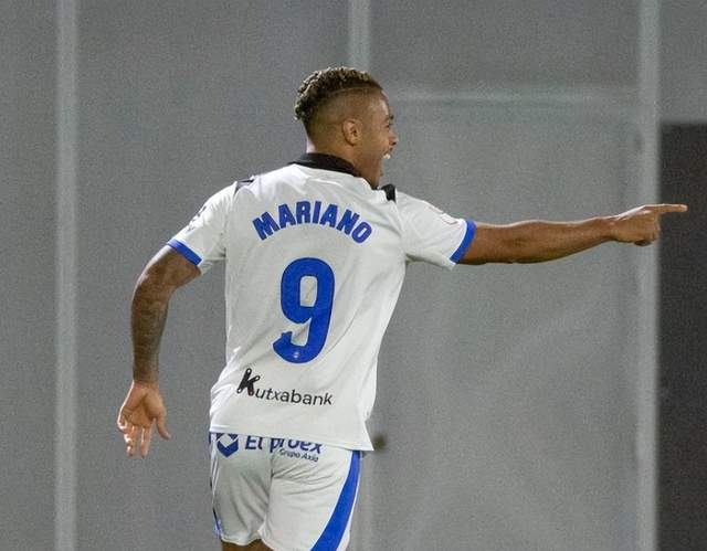 国王杯首轮：马里亚诺3球1助大爆发，打破1263天进球荒