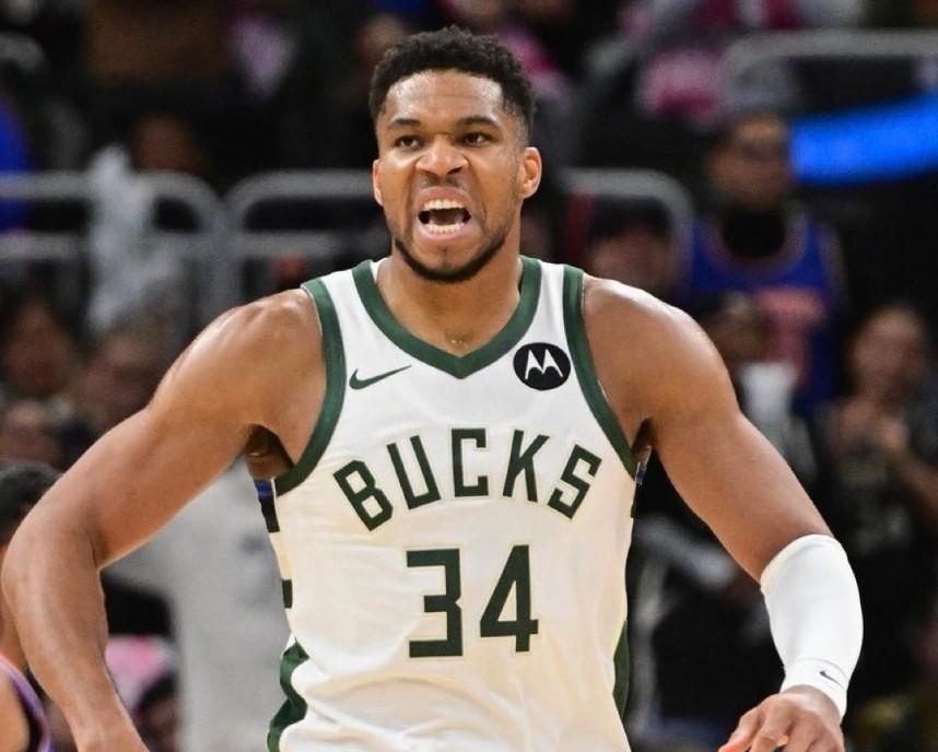 字母哥左膝酸痛缺席雄鹿vs勇士比赛，本赛季数据亮眼