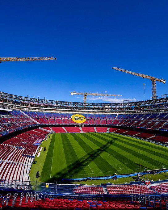 巴萨拟公开训练测试诺坎普，加速主场重启进程