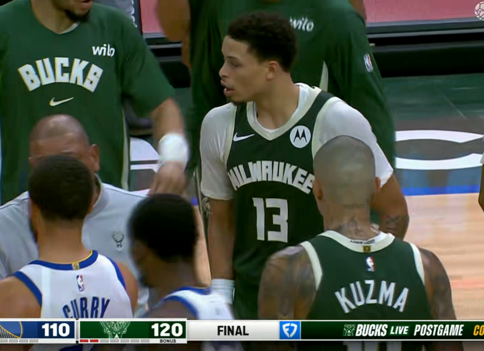 勇士旧将罗林斯爆砍32+8，雄鹿无字母哥仍力克勇士