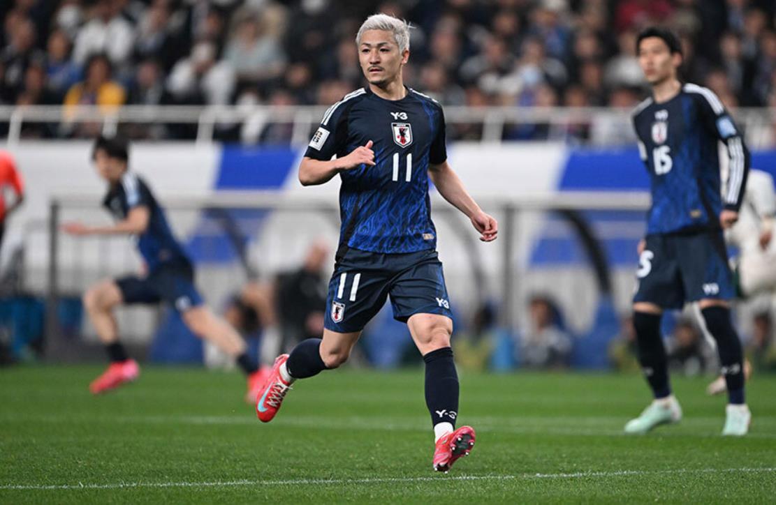 前田大然每30分钟冲刺13.8次，CIES认证全球最勤奋前锋