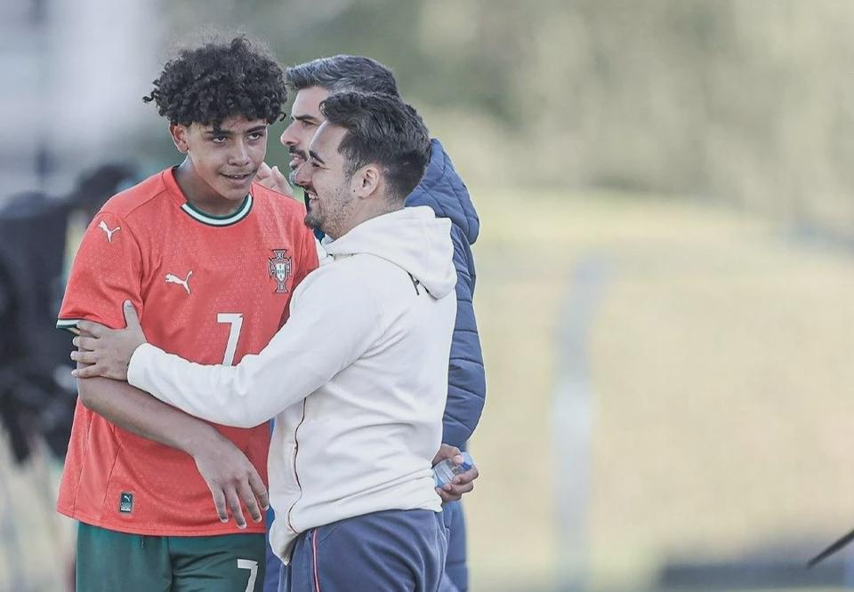 葡萄牙U16国际赛首战告捷 C罗之子迷你罗替补完成国字号首秀