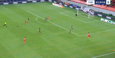 中超第29轮：海港3-0浙江 争冠形势大好 王燊超世界波惊艳全场