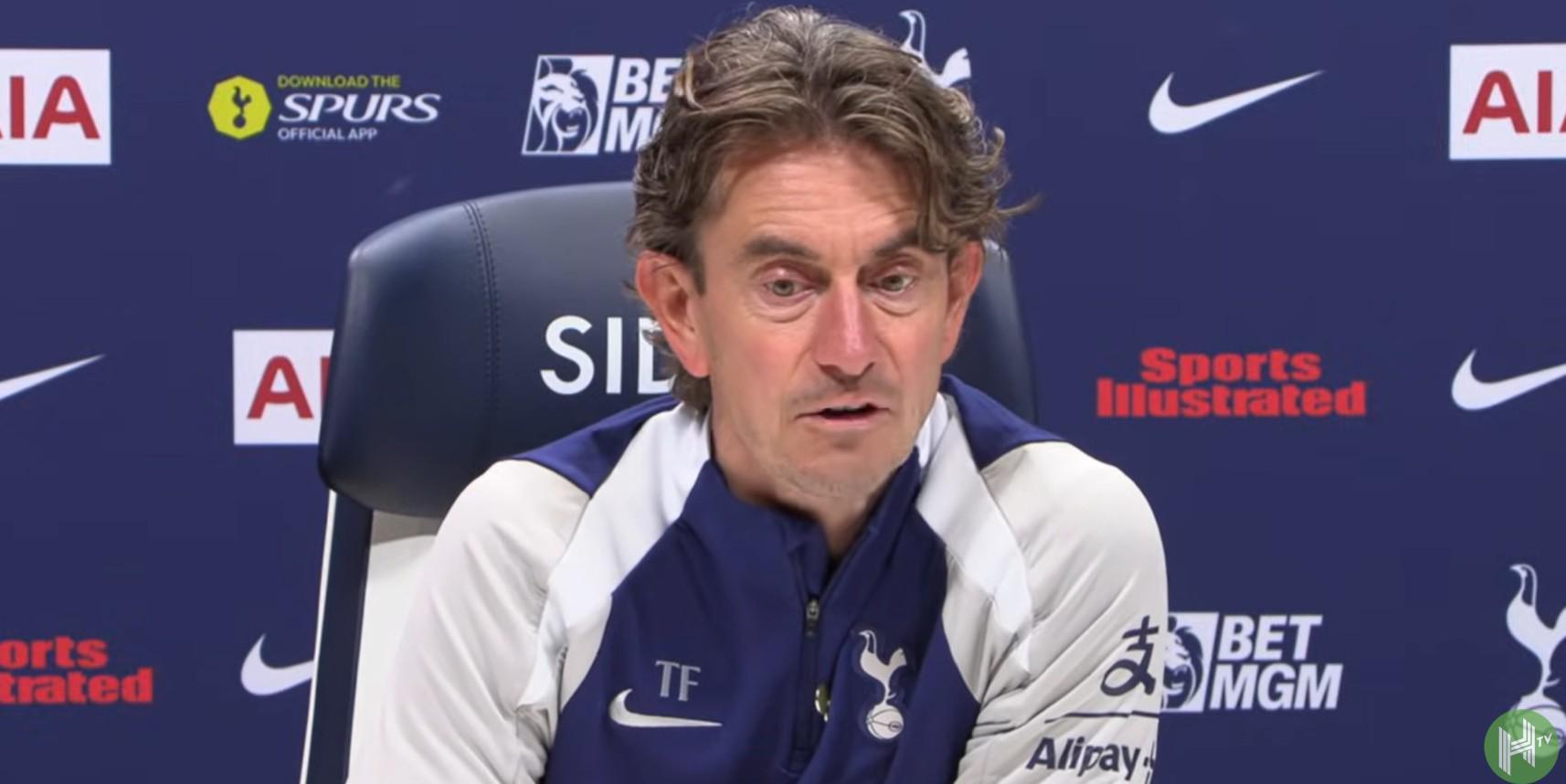 弗兰克谈热刺VS切尔西：9打11的4-1已成过往，德比战充满未知