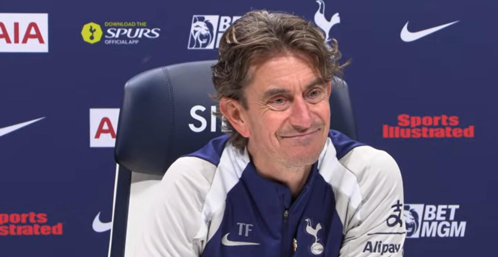 弗兰克谈热刺主场提升：目标打造堡垒，若不当教练或成体育老师