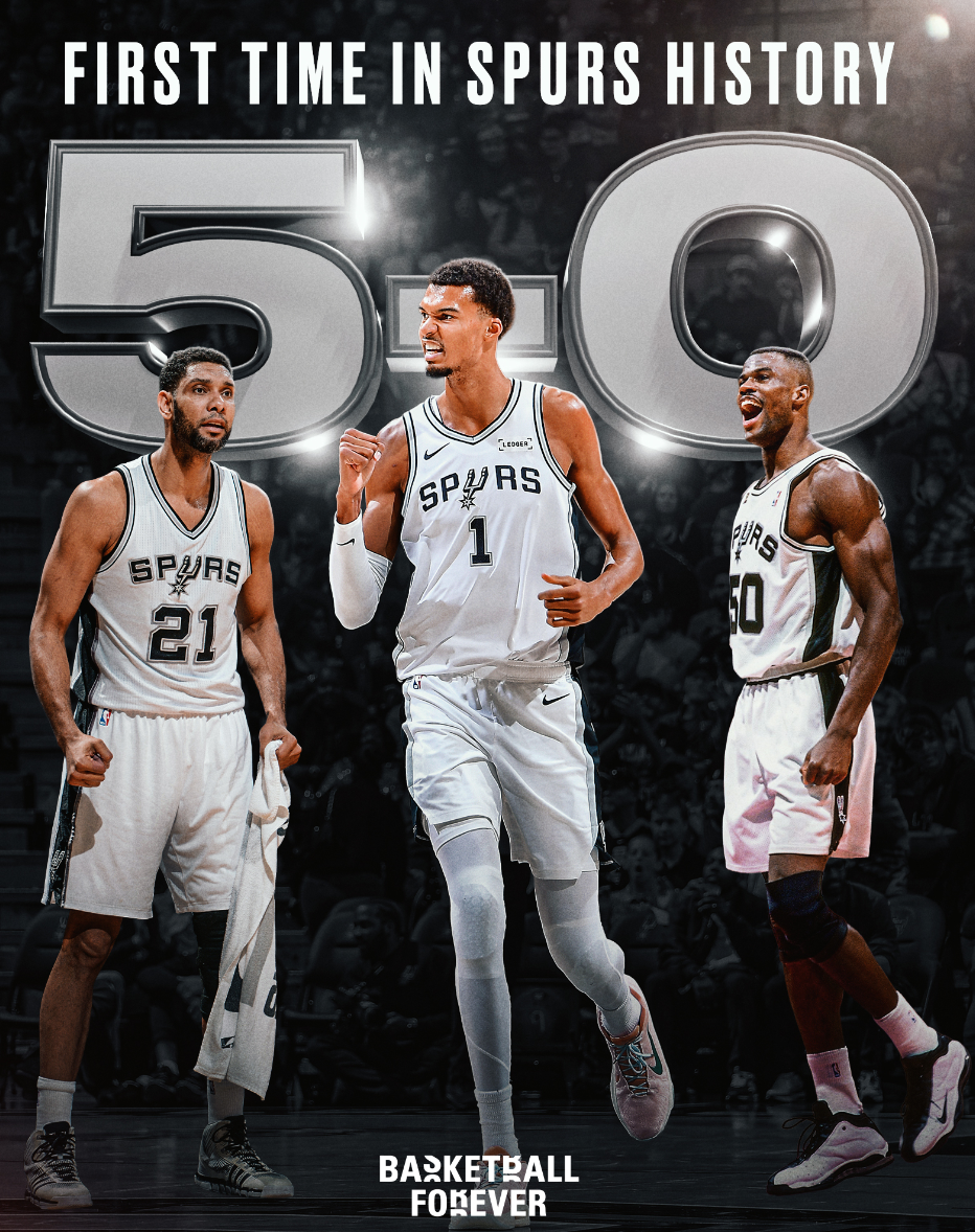 文班亚马创7大纪录率马刺破58年魔咒，新星比肩四大传奇成联盟新门面