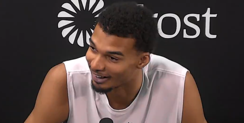 言出必行！文班此前表态要创5胜0负开局队史纪录，他做到了