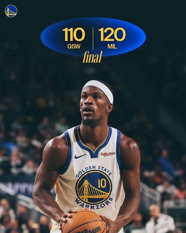 NBA常规赛：勇士旧将罗林斯32分创生涯新高，库里27分难救主，勇士负雄鹿