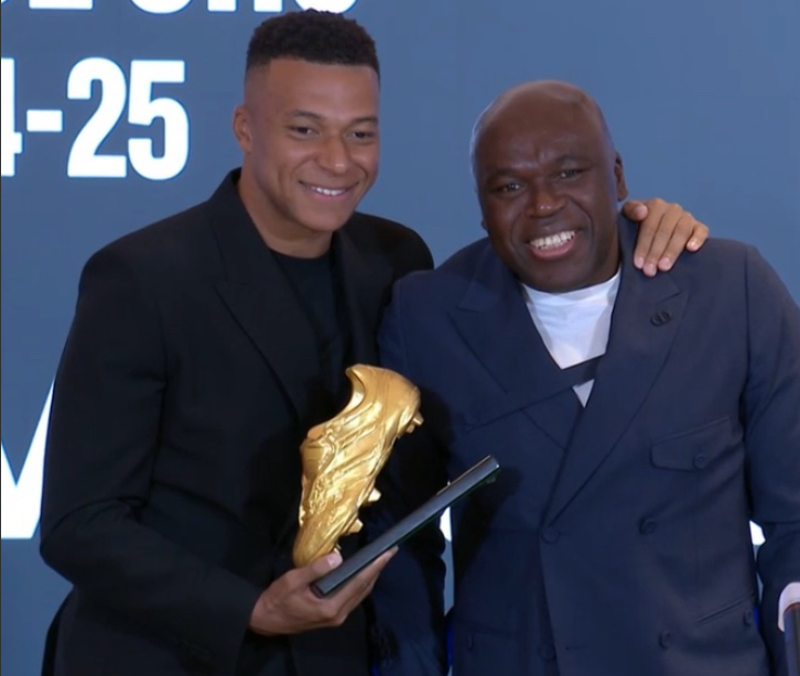 姆巴佩荣膺欧洲金靴：致谢球队队友，期待明年再续辉煌