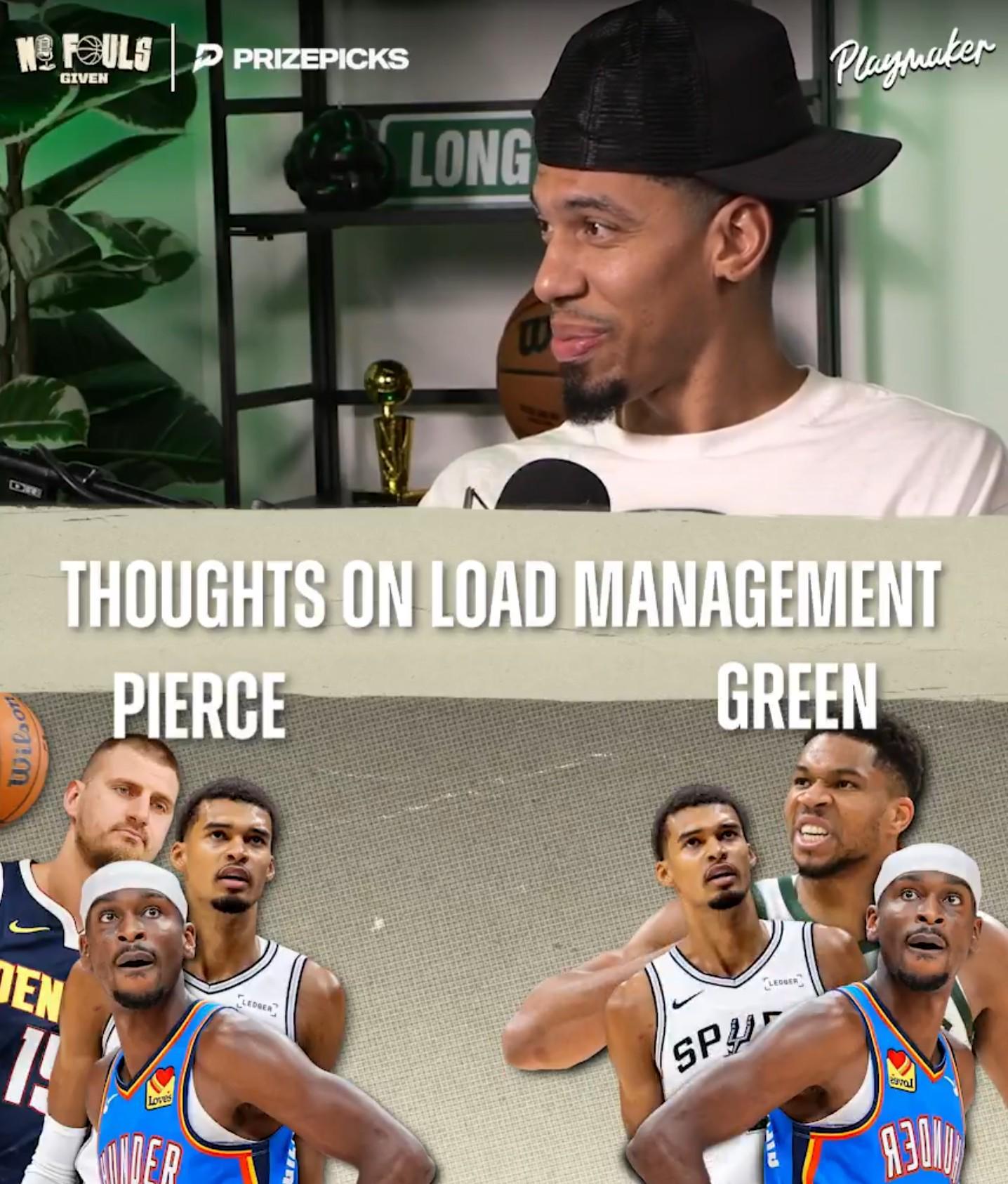 丹尼-格林评现役球员前三：字母哥领衔，亚历山大、文班亚马入选