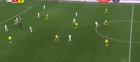 德甲第9轮：多特蒙德1-0奥格斯堡，吉拉西上半场破门制胜