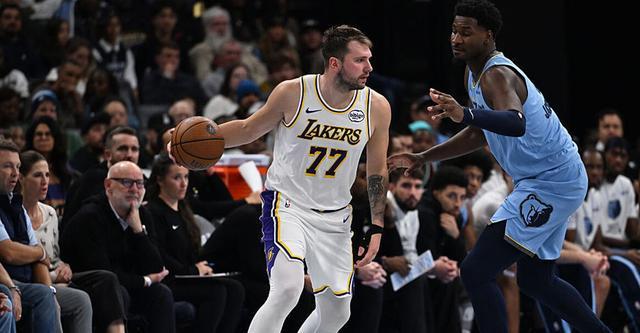 东契奇狂砍44+12+6 湖人险胜灰熊 创赛季纪录