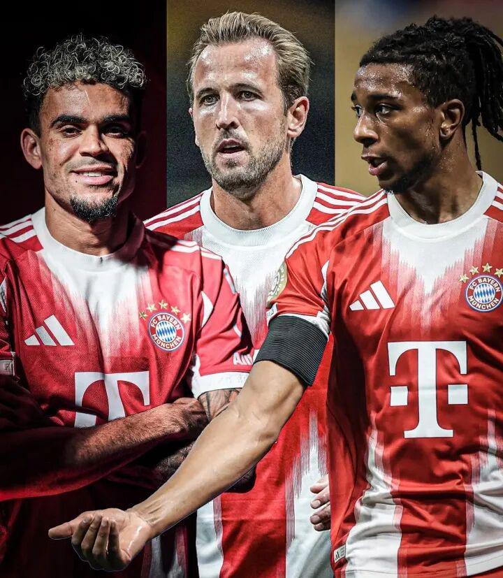 德甲霸主拜仁全胜开局！2.2亿欧打造三叉戟14场狂轰37球