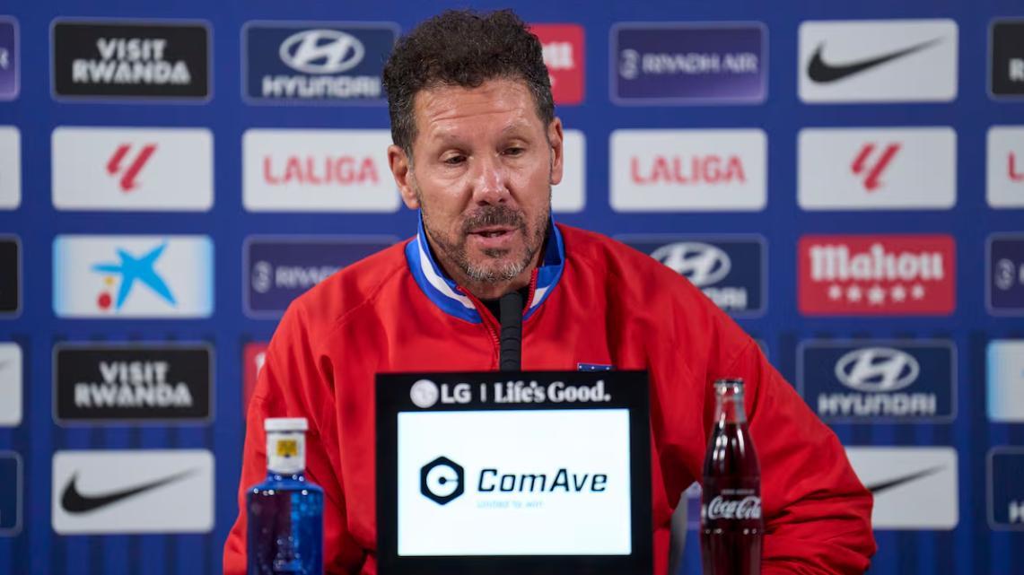 西蒙尼谈马竞战术：与阿尔梅达友谊深厚，防守阵型灵活应变