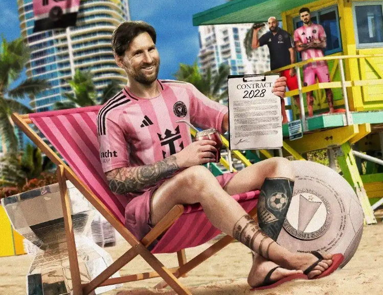 每体：梅西生活重心在迈阿密，无意介入巴萨主席选举