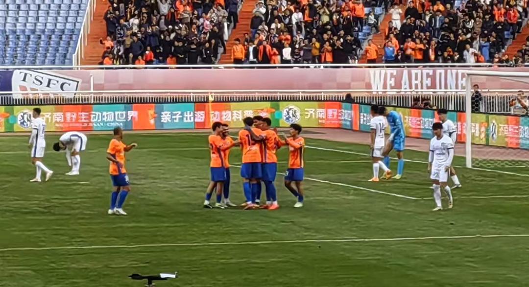 中超战报：瓦科泽卡建功，山东泰山2-0半场领先天津津门虎