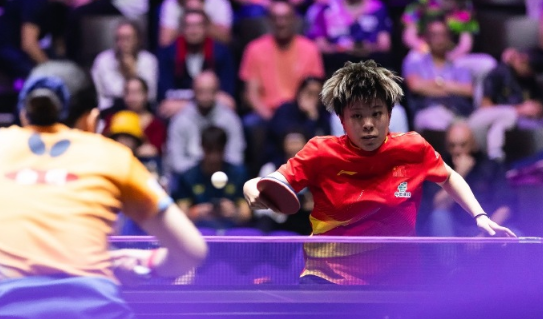 WTT蒙彼利埃冠军赛：王艺迪4-3险胜张本美和，拒绝让三追四晋级四强