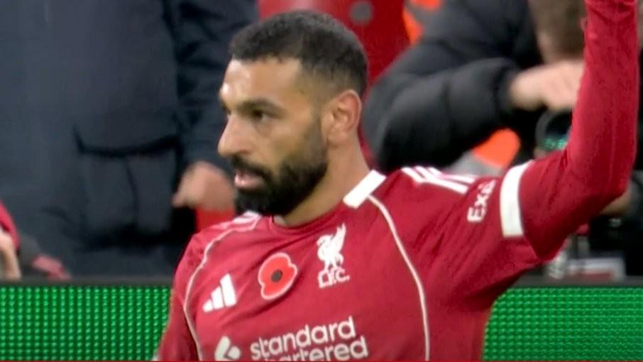 萨拉赫追平鲁尼纪录：英超单一俱乐部276球传奇