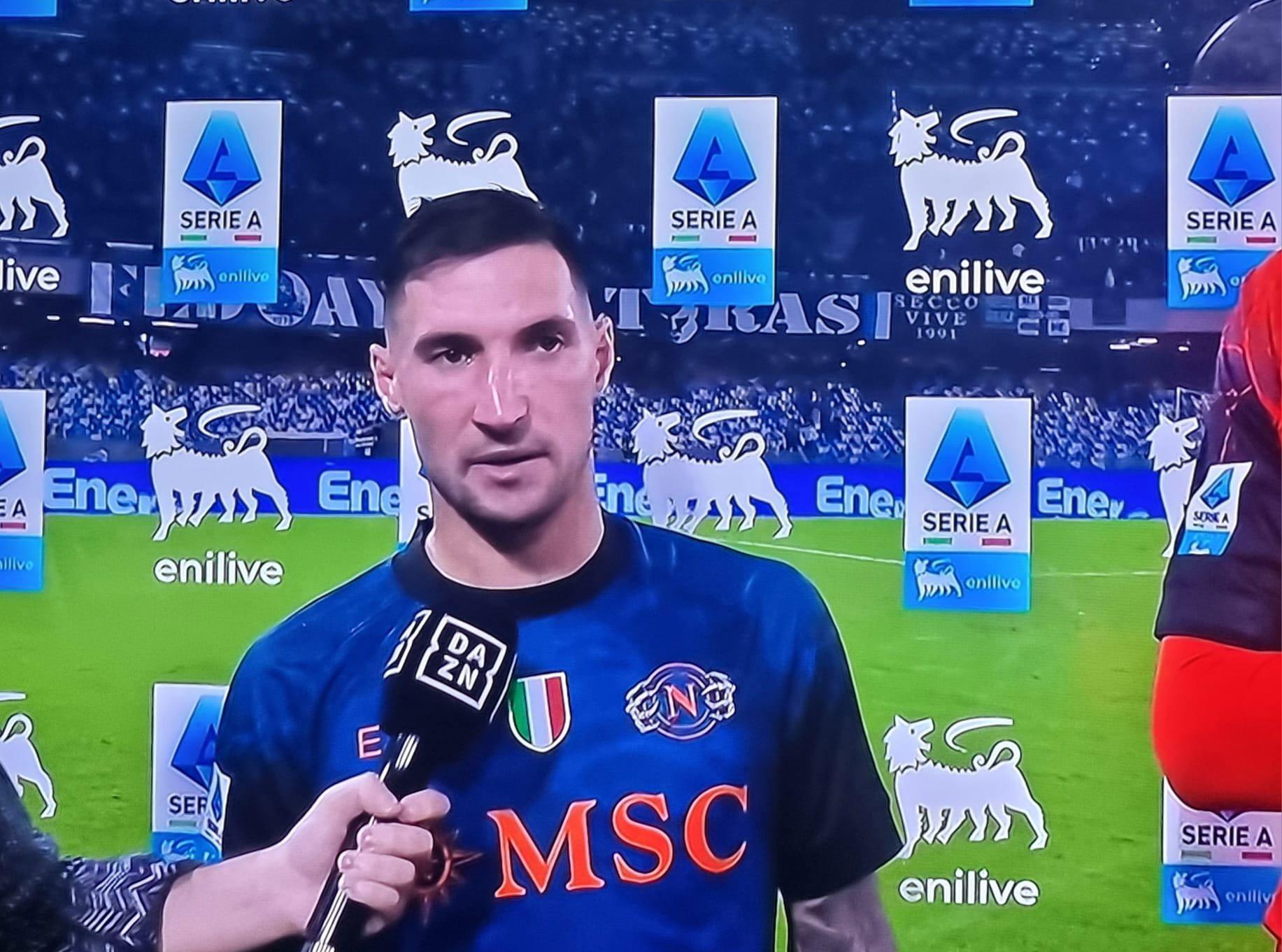 波利塔诺谈那不勒斯0-0平科莫：未赢但收获宝贵1分