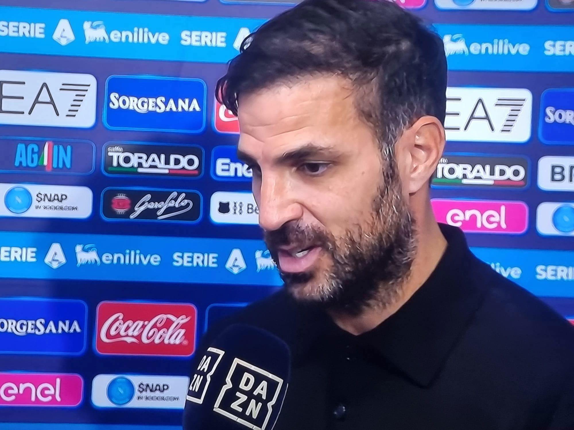 法布雷加斯：科莫压迫那不勒斯堪称典范，我们本应全取三分