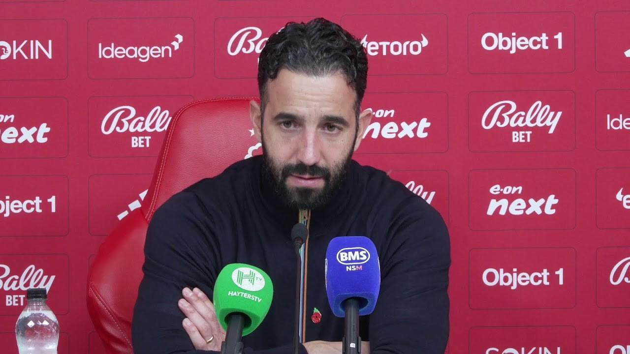 阿莫林谈曼联平局：上赛季或因更多丢球落败，球队韧性提升