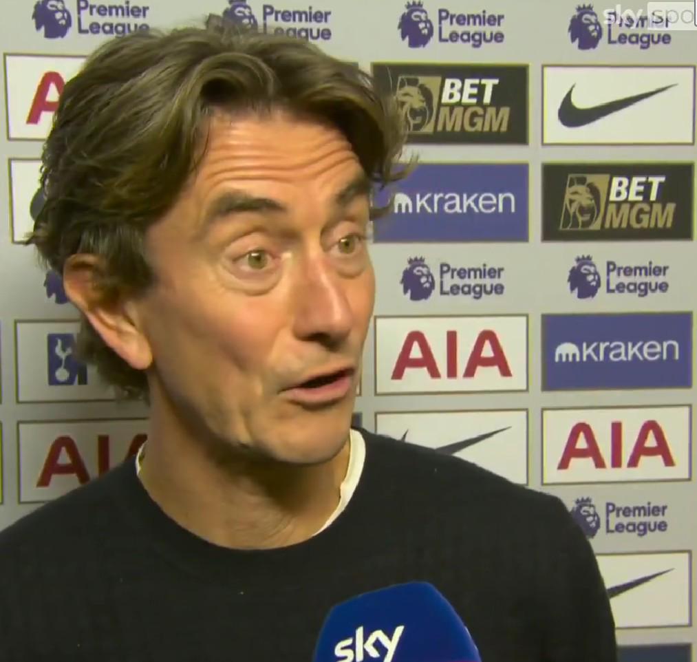 弗兰克赛前放话：热刺今日阵容有望全取切尔西三分