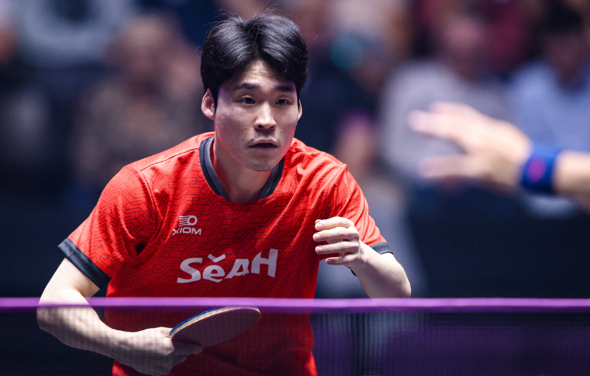 WTT法国冠军赛：张禹珍4-1力克李尚洙，强势挺进男单四强