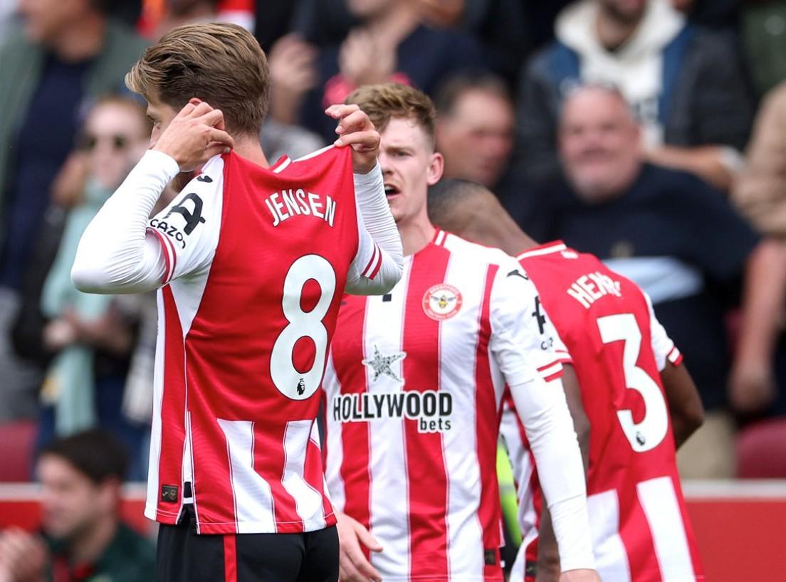 布伦特福德英超42球全由外援打进，纪录仅次狼队引关注