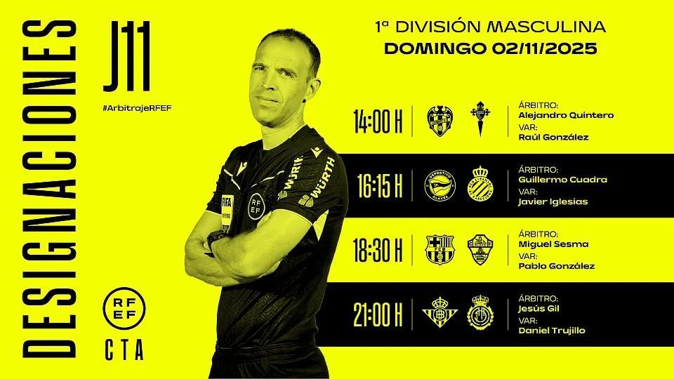 周日西甲重磅对决：米格尔-塞斯马执法巴萨vs埃尔切