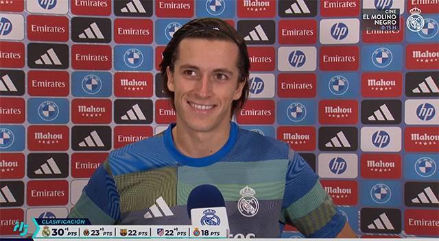 卡雷拉斯首球专访：进球源于内心，皇马新星谈胜利与梦想