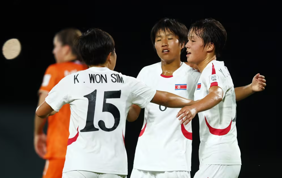 5-1大胜日本！朝鲜U17女足5连胜轰20球 强势晋级世界杯四强