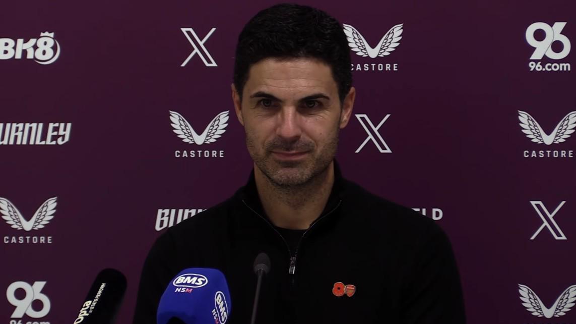 阿森纳2-0胜伯恩利：塔帅盛赞哲凯赖什，苏比门迪伤退引关注