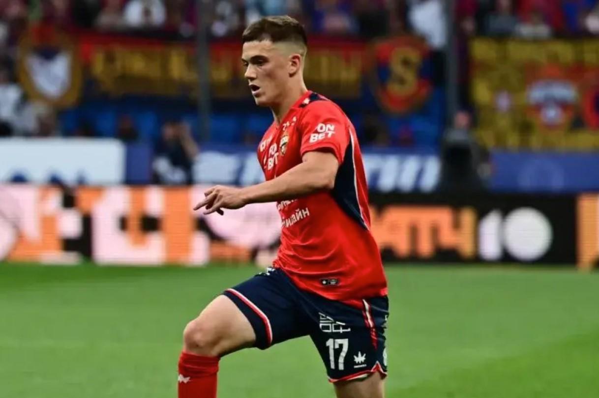 国际米兰有意引进19岁俄罗斯边锋格列博夫，经纪人正式回应传闻