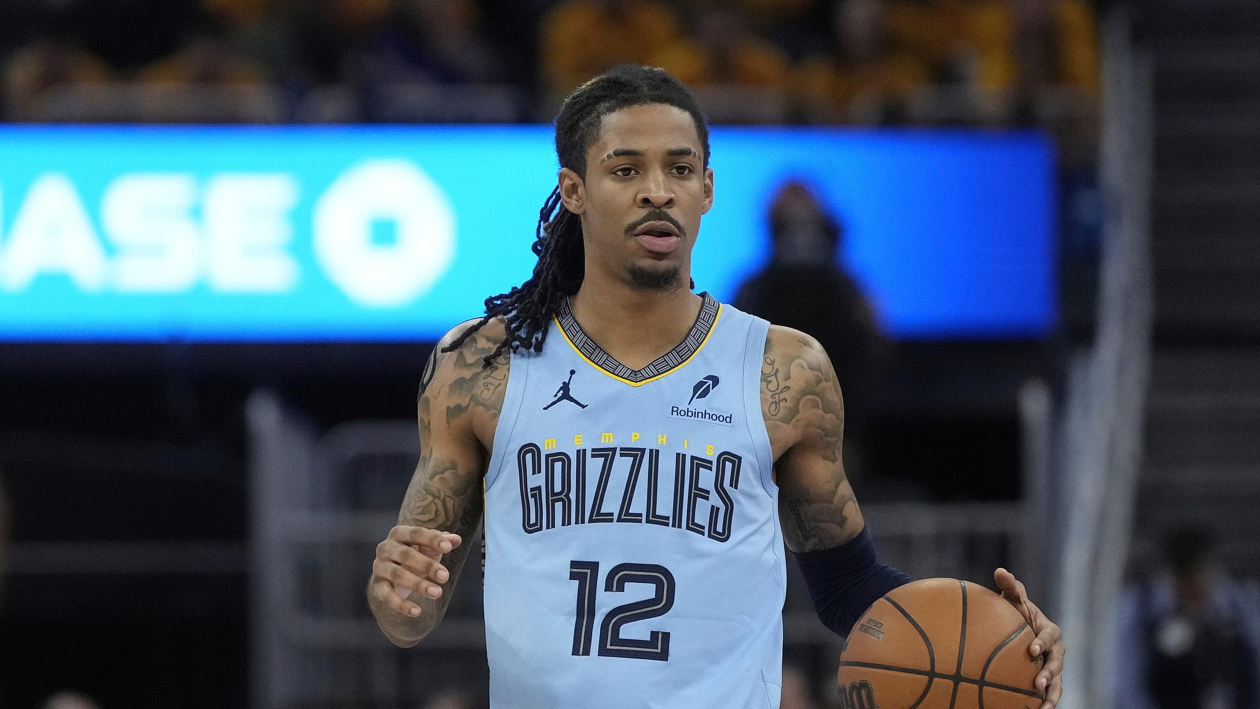 莫兰特遭灰熊队内禁赛一场 薪资损失高达27万美元