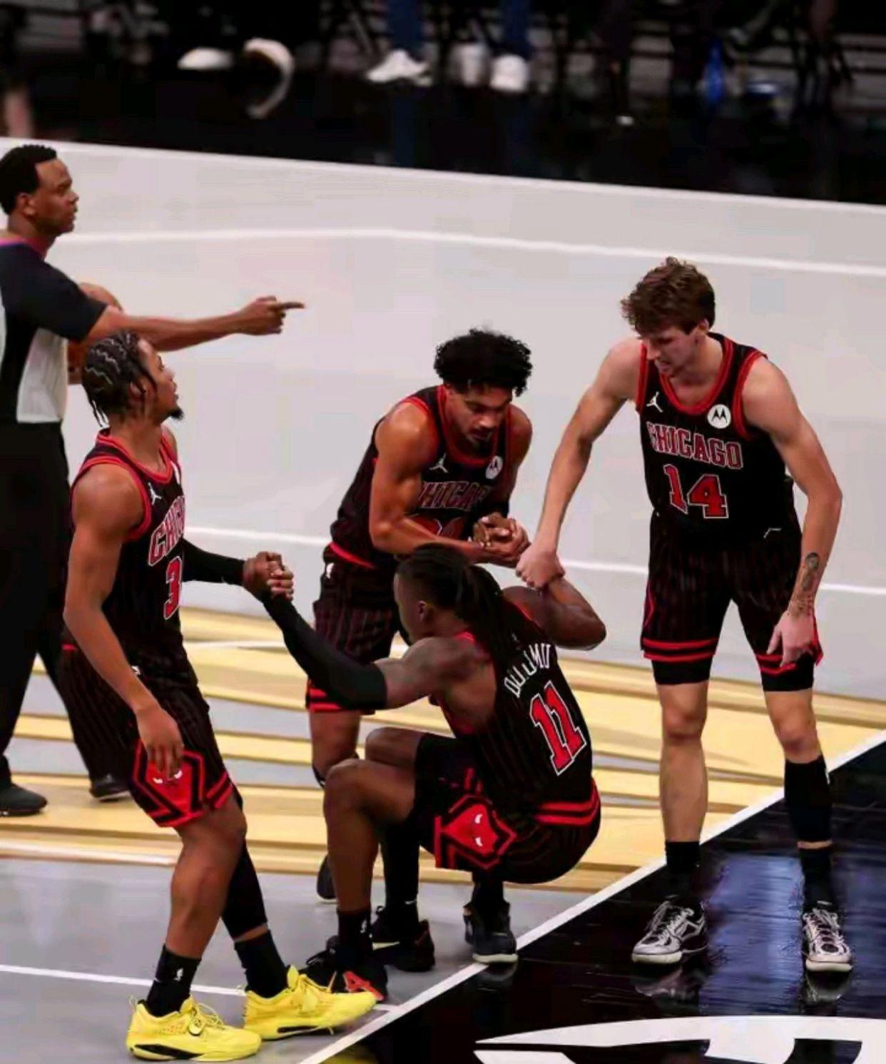 公牛五连胜创队史新纪录，红色风暴席卷NBA赛场