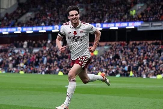 赖斯：持续进球对阿森纳至关重要，指天庆祝致敬逝去阿姨