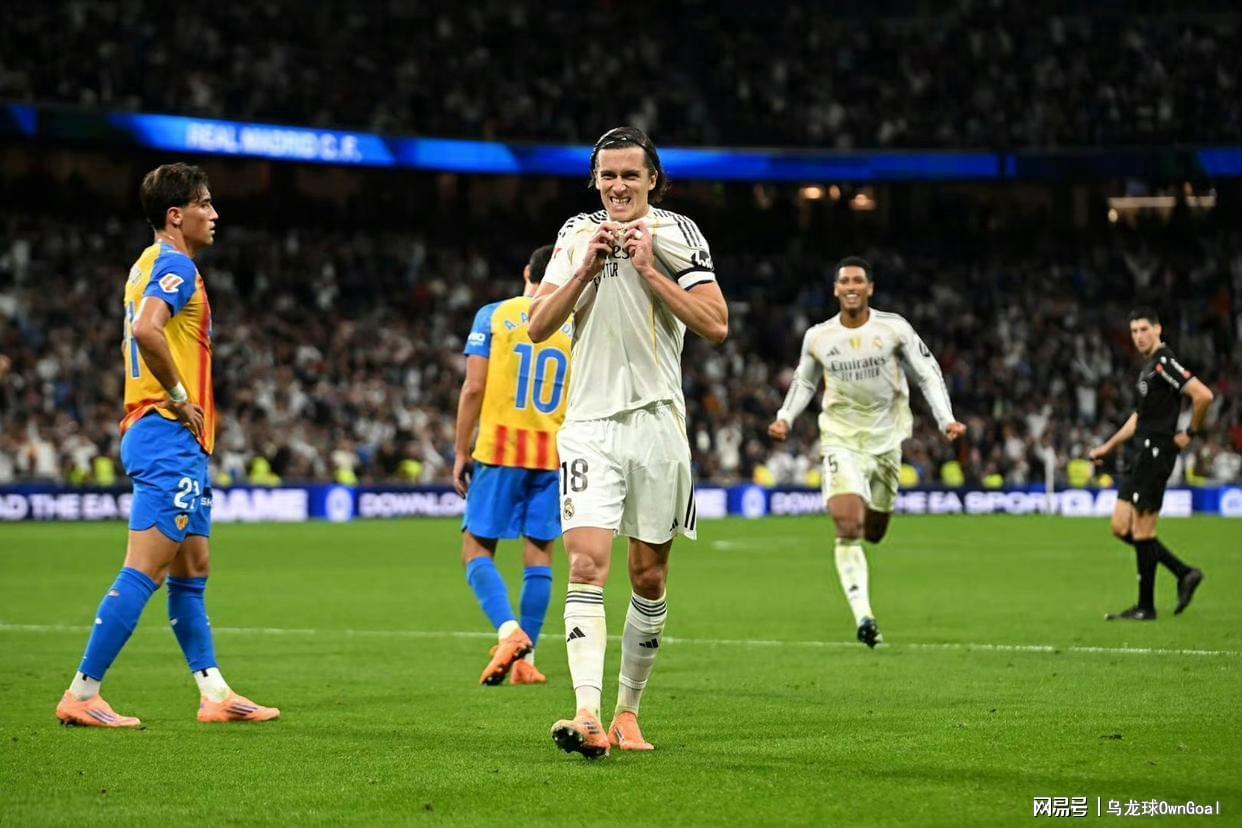 皇马4-0大胜瓦伦西亚，豪取6连胜稳居西甲榜首