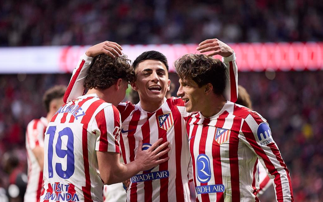 西甲马竞3-0大胜塞维利亚，西蒙尼率队豪取3连胜积分追平巴萨