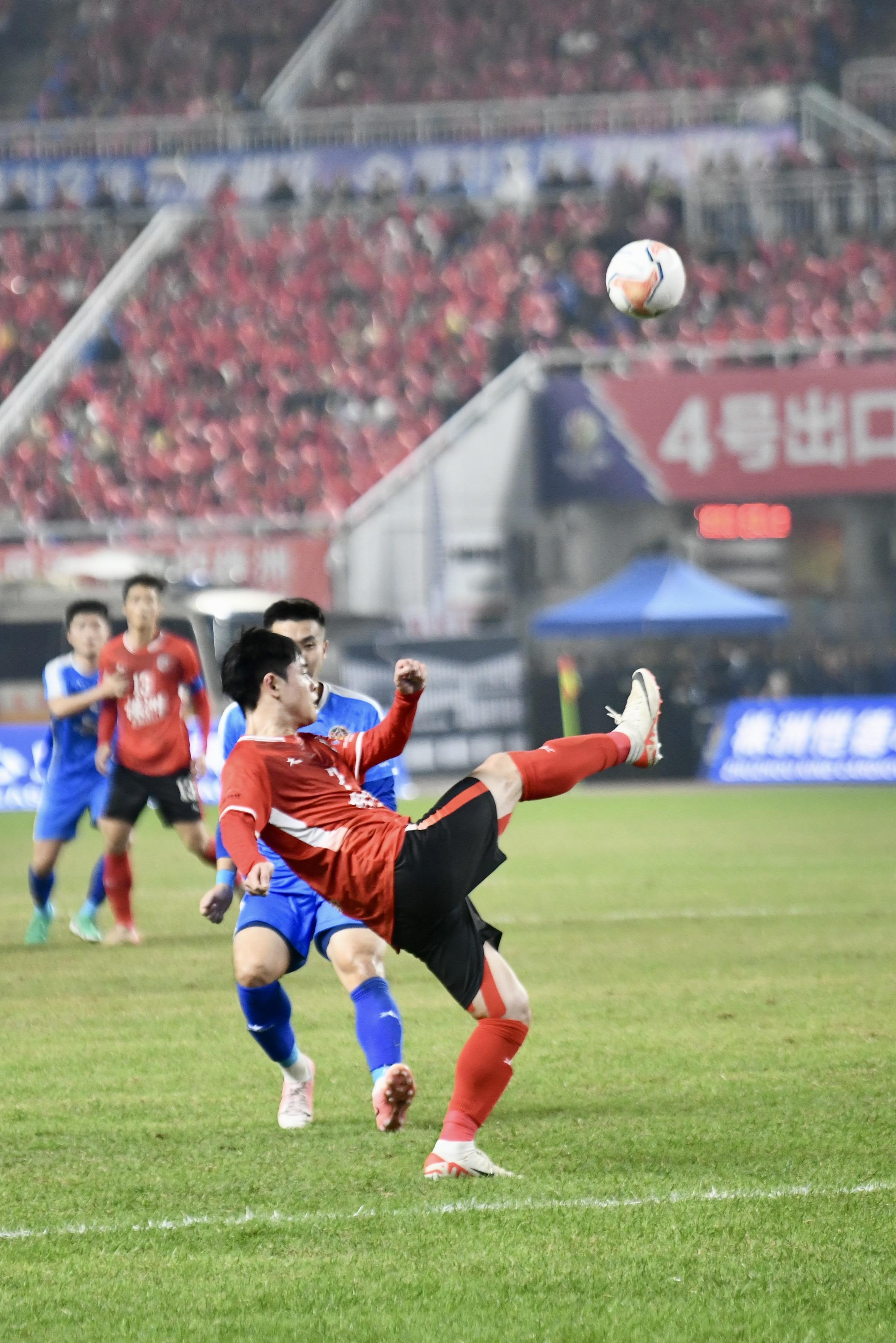 湘超联赛长沙队对阵株洲队现场7