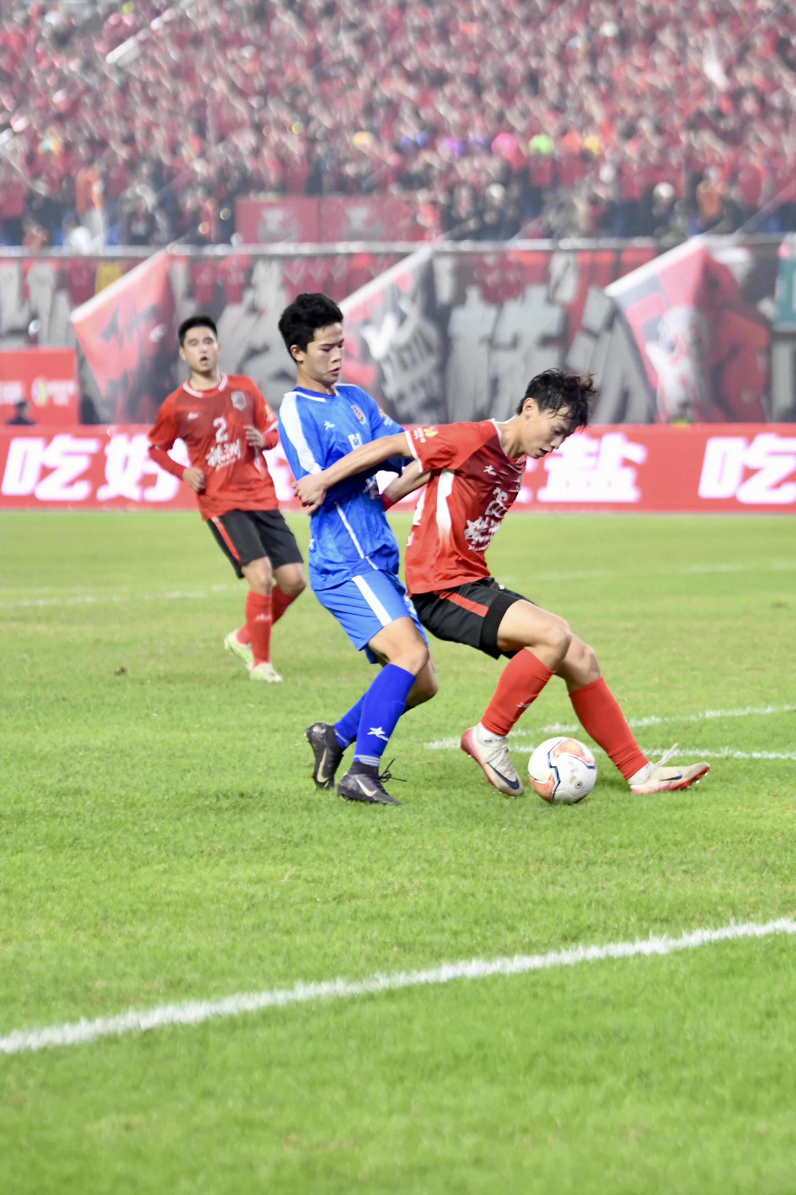 湘超联赛长沙队对阵株洲队现场9