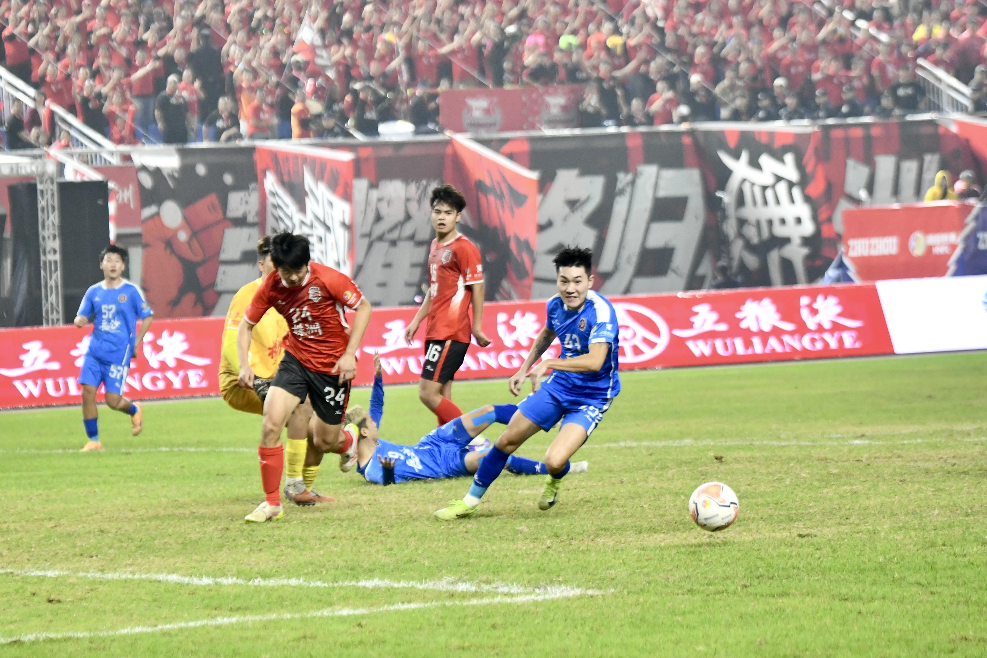 湘超联赛长沙队对阵株洲队现场13