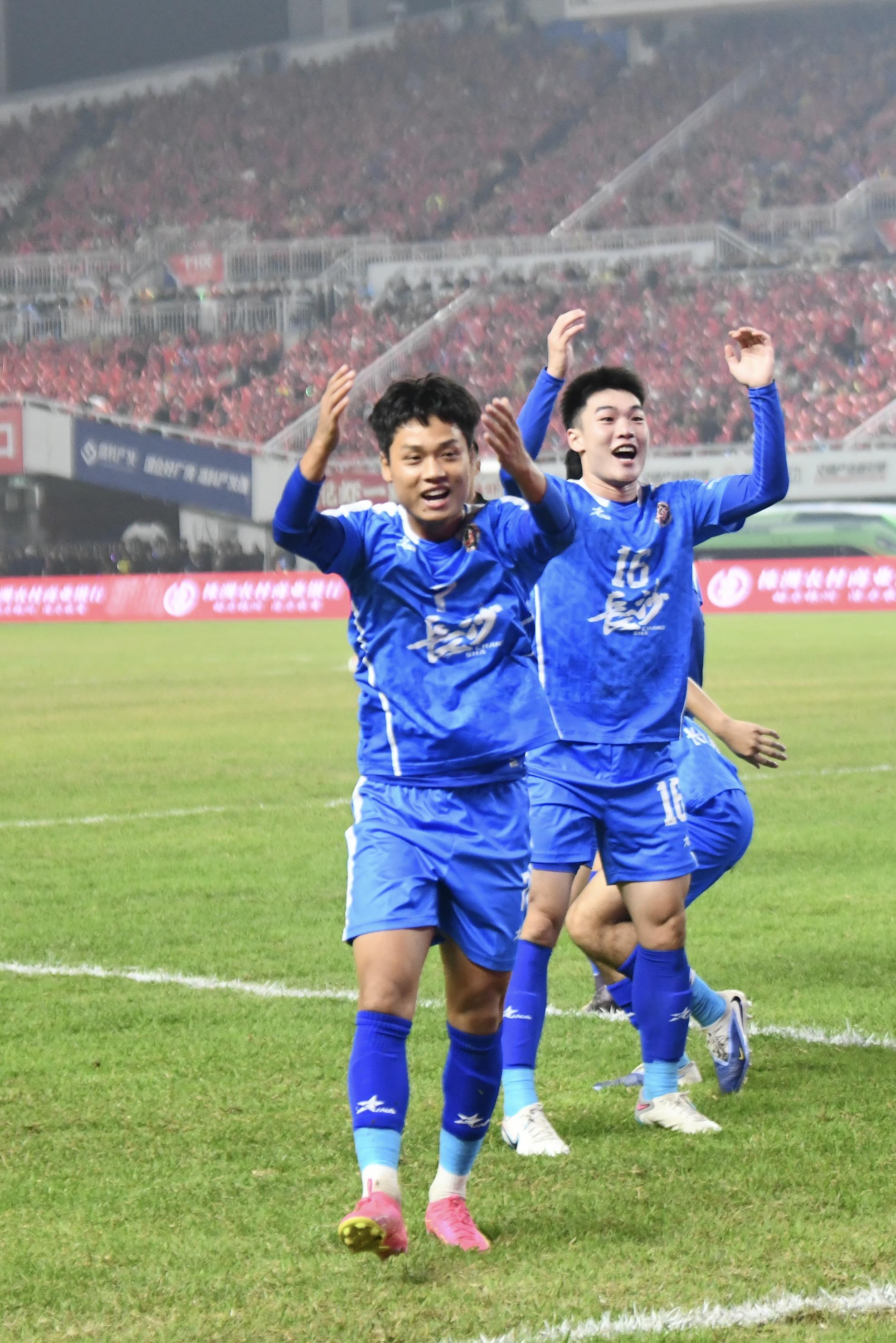 湘超联赛长沙队对阵株洲队现场14