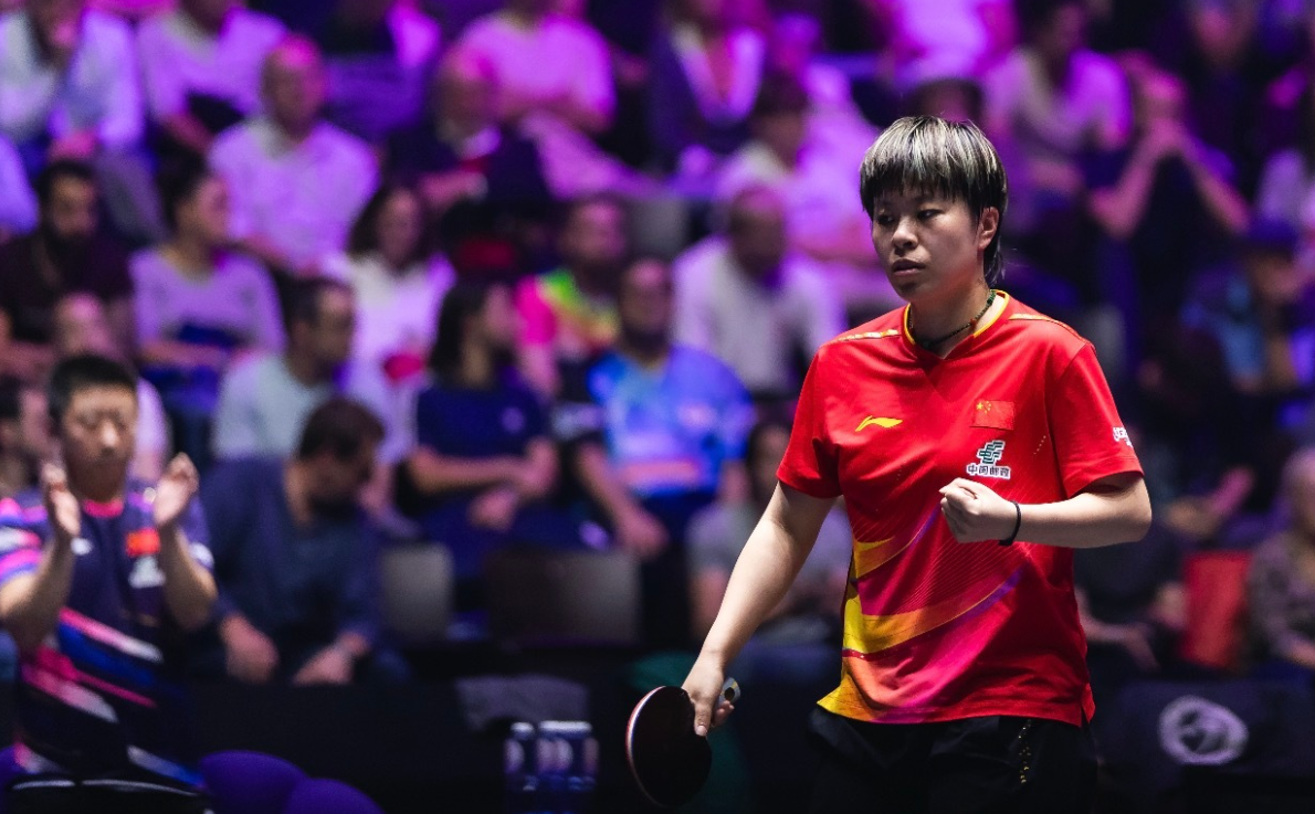 WTT法国冠军赛：王艺迪4-2战胜韩国黑马朱芊曦，晋级决赛战温特