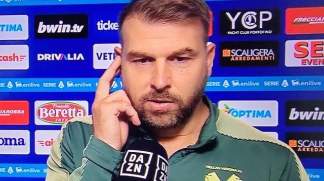 维罗纳主帅谈比塞克黄牌：规则难判但错失明显进球良机