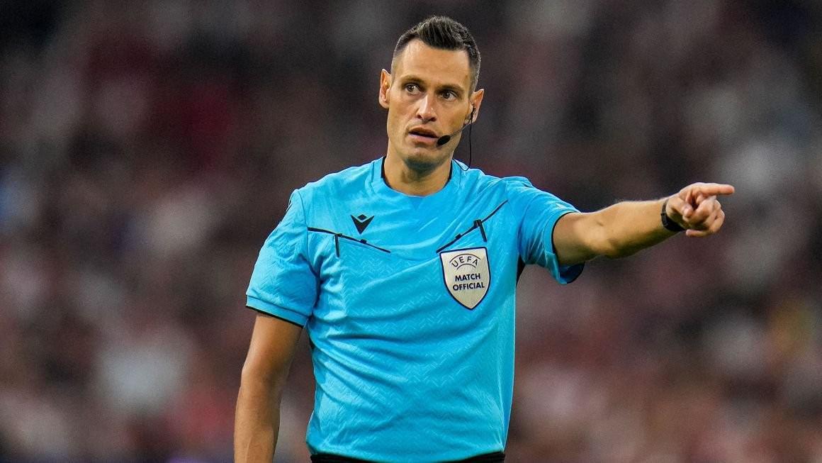 欧冠巴黎vs拜仁主裁揭晓：意大利名哨马里亚尼执法