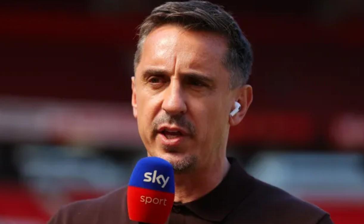 内维尔分析：阿森纳夺冠形势大好，利物浦成唯一变数