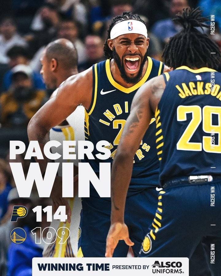 残阵步行者爆冷胜勇士 篮网鹈鹕成仅存未尝胜绩球队