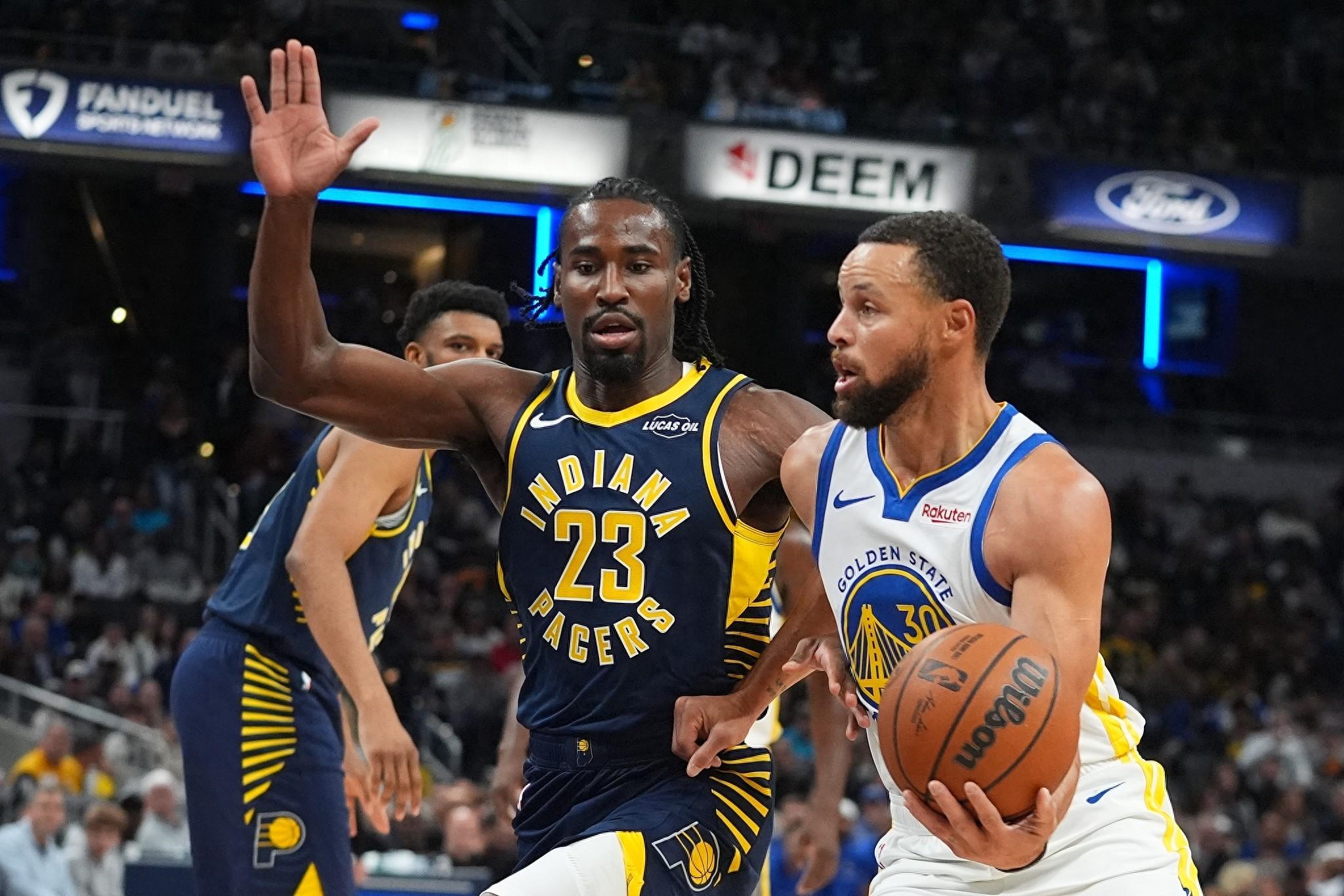 勇士爆冷负0胜5负步行者：库里低迷，科尔用人策略遭质疑